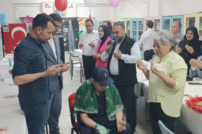 Ankara'da özel geresinimli Efe'ye asker uğurlaması