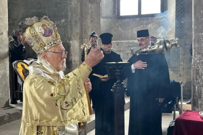 Fener Rum Patriği Bartholomeos, Nevşehir’de ayin yönetti