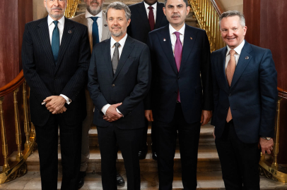 Bakan Kurum, Danimarka Kralı Frederik tarafından kabul edildi 