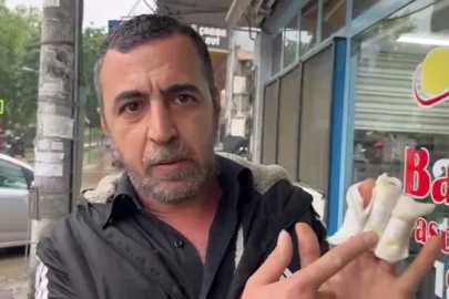Hafif ticari aracın anne ve çocuğunu altına alıp, sürüklediği kaza kamerada (2)