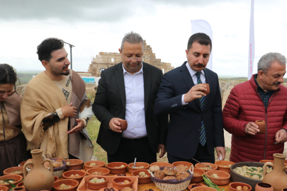 Roma’nın antik lezzetleri Zerzevan Kalesi’nde yeniden pişirildi