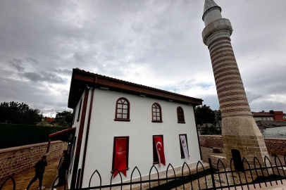 Edirne'de restore edilen tarihi mescit, cami olarak ibadete açıldı
