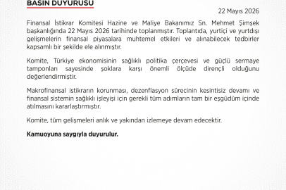 Finansal İstikrar Komitesi toplandı