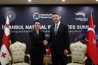 Bakan Bayraktar,  Gürcistan Ekonomi ve Sürdürülebilir Kalkınma Bakanı Kvrivishvili ile görüştü