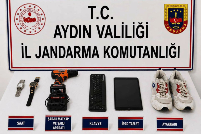 Komşusunun evini soyan şüpheli yakalandı