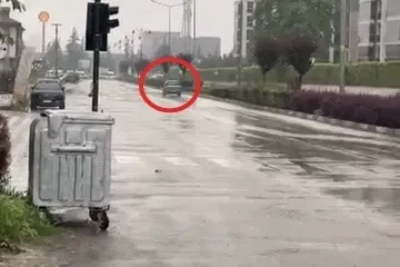Ters yönde 3 kilometre ilerleyen sürücüye 20 bin TL ceza