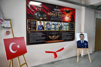 Şehit Hava Pilot Binbaşı Nihat İlgen’in adı Bolu’da okula verildi