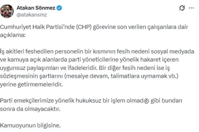 CHP'den işten çıkarılmalara ilişkin açıklama (2)