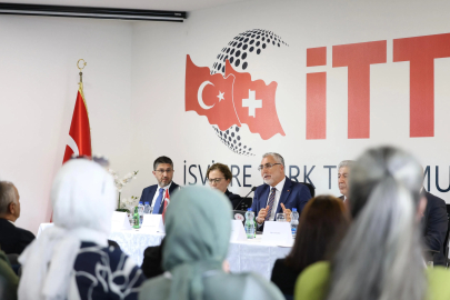 Bakan Işıkhan, İsviçre'de Türk Sivil Toplum Kuruluşları’nın temsilcileriyle buluştu