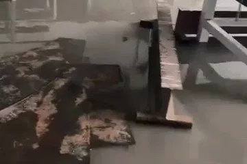 Bursa'da sağanak ve dolu yağışı etkili oldu (2)