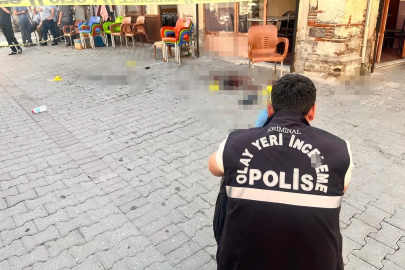 Manisa’da pompalı tüfekli saldırıda 2 kişi yaralandı; o anlar kamerada