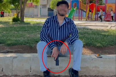 Parktaki cinayetin şüphelisi, saldırı öncesi olay yerinden silahlı fotoğraf paylaşmış
