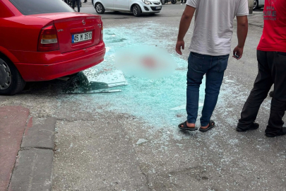 Üzerine cam devrilen Ferhat, hayatını kaybetti