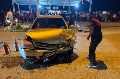 Osmaniye’de iki otomobil çarpıştı; 3 yaralı