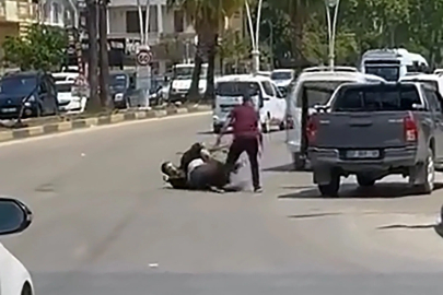 Cadde ortasındaki kavga, aile meselesinden çıkmış; taraflar tutuklandı