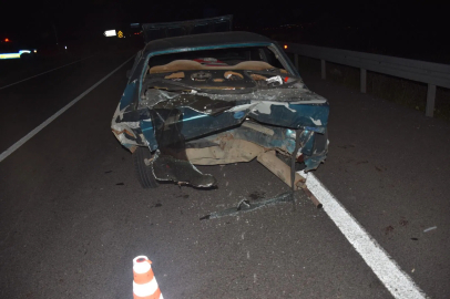 Kırıkkale’de otomobil, arıza yapan otomobile çarptı: 6 yaralı 
