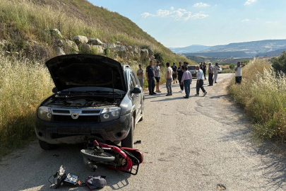 Manisa’da cip ile çarpışan motosiklet sürücüsü ağır yaralandı