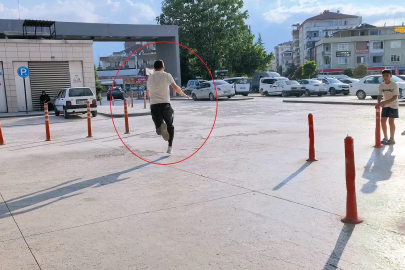 Polisten kaçan şüpheli, yakalanınca ‘Sen dur dedin durdum ağabey’ dedi