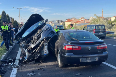Nevşehir'de zincirleme kaza: 5 yaralı