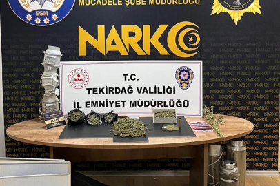 Tekirdağ'da uyuşturucu operasyonlarında 19 tutuklama