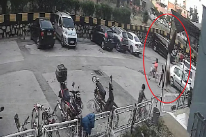 12’inci kattan düşen Ecrin, yaralı kurtuldu; o anlar kamerada