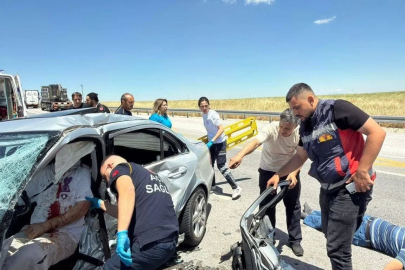 Afyonkarahisar'da kaza: 1 ölü, 6 yaralı