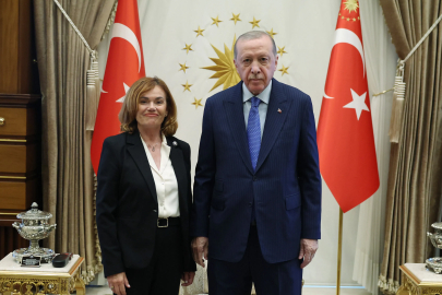 Cumhurbaşkanı Erdoğan, İspanya Anayasa Mahkemesi Başkan Vekili'ni kabul etti
