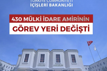 Mülki İdare Amirleri Atama Kararnamesi Resmi Gazete’de