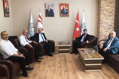 KKTC Ankara Büyükelçisi Korukoğlu'ndan SANKON'a ziyaret