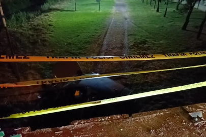 Bursa'da otomobil dere yatağına uçtu: 1 yaralı 