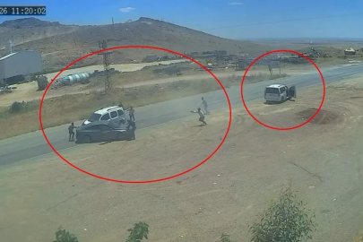 5 kişinin yaralandığı silahlı kavga kamerada