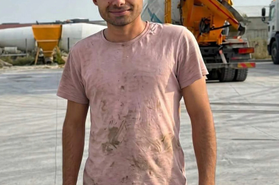 Beton karıştırıcısının içinde sıkışan işçi öldü